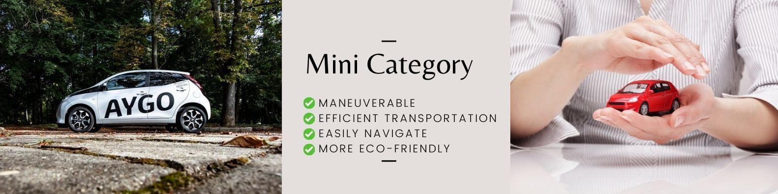 Mini category rental cars in Croatia